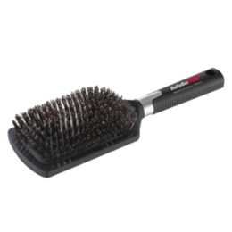 Щітка для волосся BaByliss PRO масажна з натуральною щетиною, 13 рядів Щітка для волосся BaByliss PRO масажна з натуральною щетиною, 13 рядів