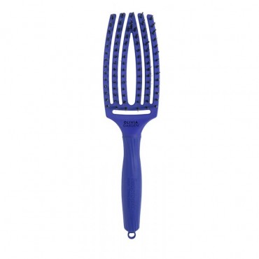 Щітка масажна з натуральною щетиною Olivia Garden Finger Brush OGBFBC-BLU