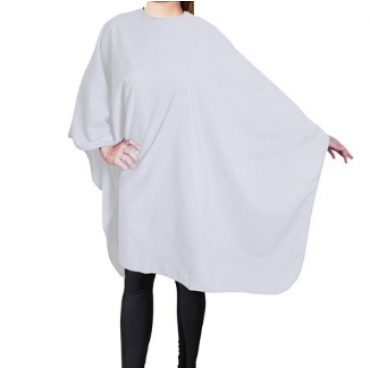 Пеньюар для стрижки белый Eurostil