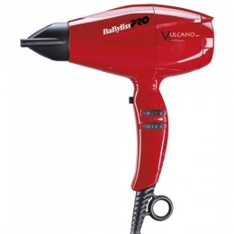 Фен для волос BaByliss PRO Vulcano красный 2200 Вт BAB6180IRE
