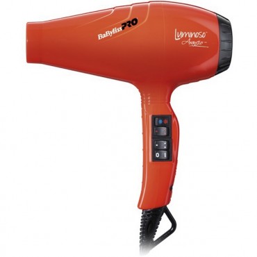 Фен для волос BaByliss PRO Arancio оранжевый 2100 Вт BAB6350IOE