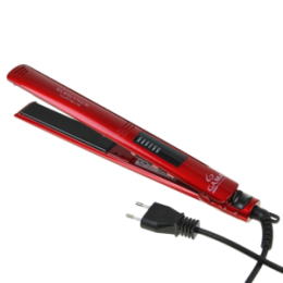 Щипцы-выпрямители с турмалиновым покрытием Ga.Ma ELEGANCE красные P21ELLED