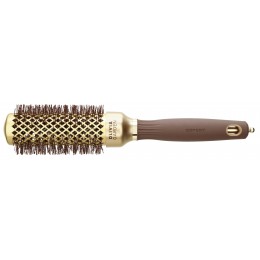  Термобрашинг Olivia Garden Expert Blowout Shine Wavy Bristles Gold&Brown 35 мм