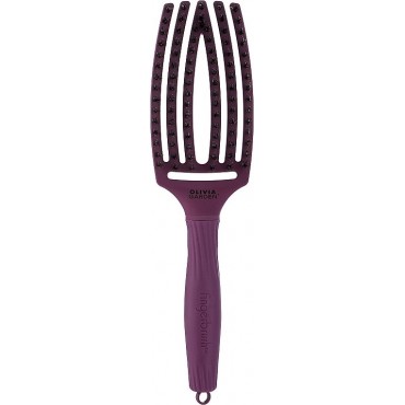 Щётка для волос Olivia Garden Finger Brush Combo Medium Deep Purple