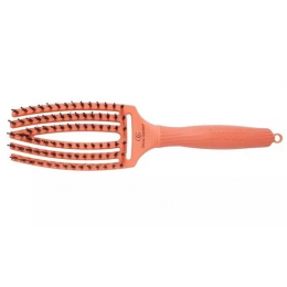 Щітка для волосся масажна Olivia Garden Finger Brush Combo Coral