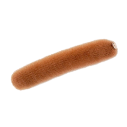 Валик для волос Sibel коричневый 18 см