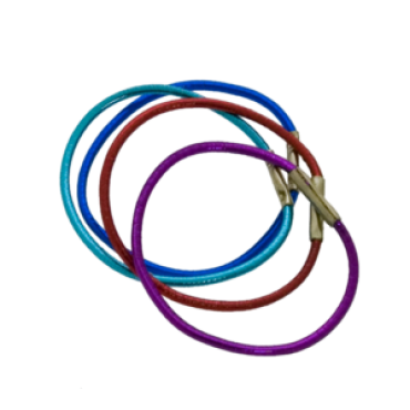 Гумки для волосся Sibel кольорові 10 шт