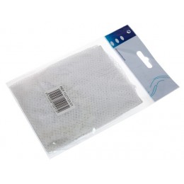 Сетка для волос Sibel с кружевом белая